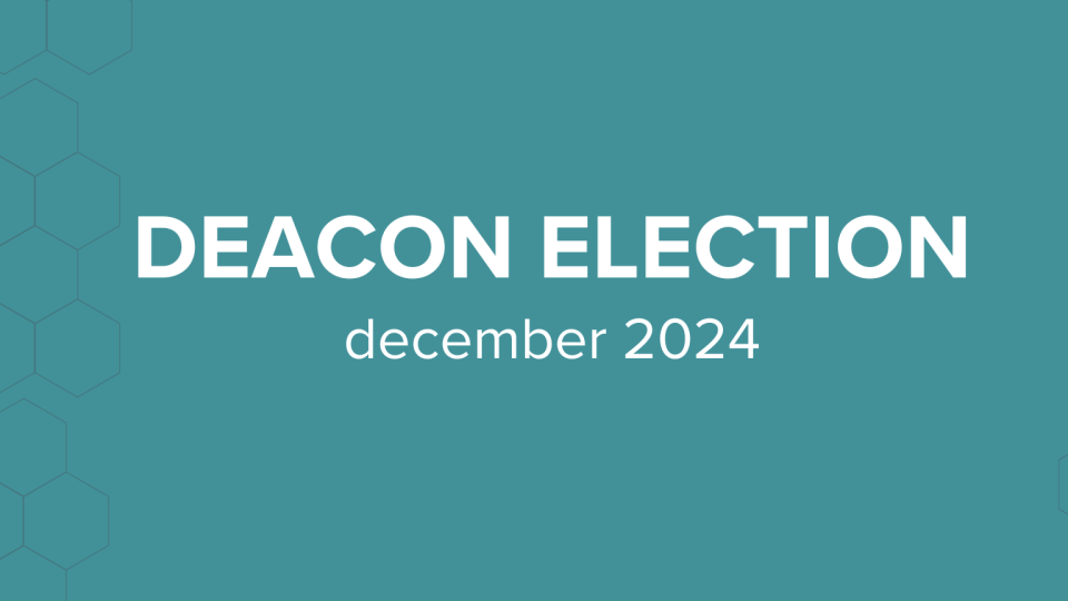 deacon election